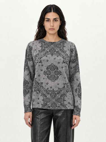 PULL FEMME MYBANDANA GRIS GRIS