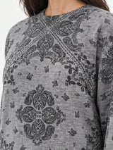 PULL FEMME MYBANDANA GRIS GRIS