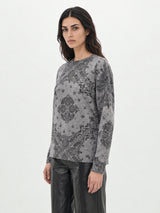 PULL FEMME MYBANDANA GRIS GRIS