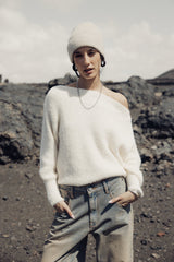 PULL FEMME PERIA RIB BIRCH BIRCH
