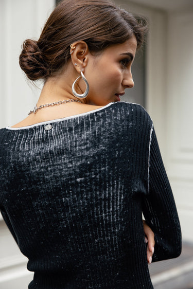 PULL FEMME PHILDA TRASH NOIR NOIR
