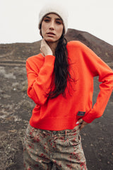 PULL FEMME PRAM ROUGE ROUGE