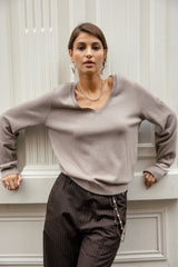 PULL FEMME PREEM SHINY STONE STONE