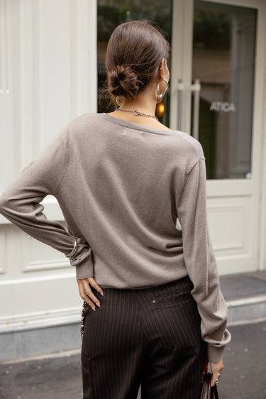 PULL FEMME PREEM SHINY STONE STONE