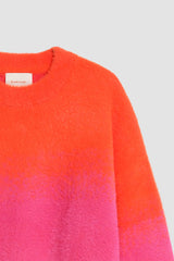 PULL FEMME IDA GRADIENT ROSE ROSE