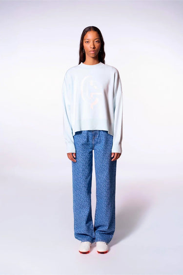 PULL FEMME NATALIA BLEU CIEL BLEU CIEL