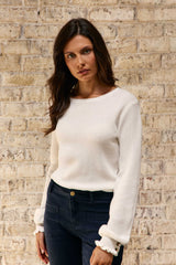 PULL FEMME MELAKY ECRU ECRU