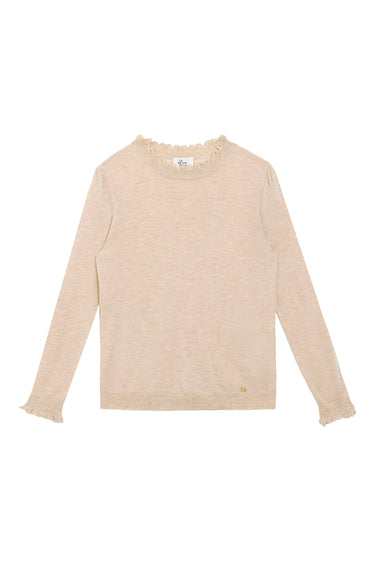 PULL FEMME SOLFE BEIGE BEIGE