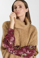 PULL FEMME LIROY CAMEL CAMEL
