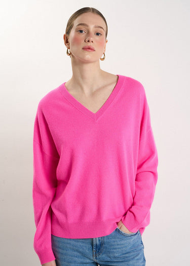 PULL FEMME MAPOUPY ROSE FLUO ROSE FLUO