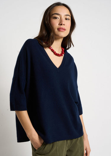 PULL FEMME MARTINETTIE MARINE MARINE
