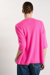 PULL FEMME MARTINETTIE ROSE FLUO ROSE FLUO