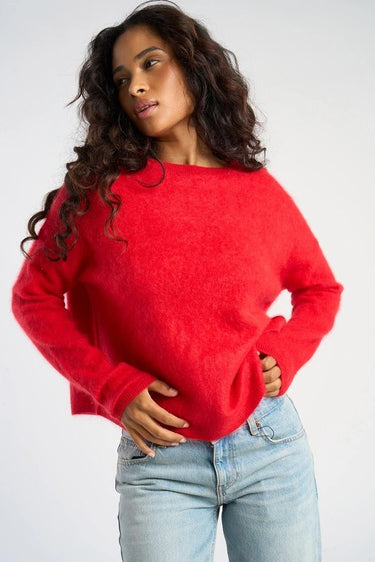 PULL FEMME ROUGE ROUGE