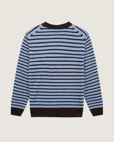 PULL FEMME CHOISEUL MINI PATCH COEUR BLEU BLEU