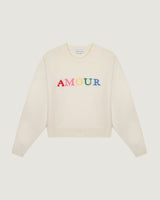 PULL FEMME FORMIGE AMOUR BLANC BLANC