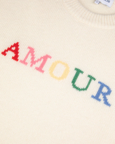PULL FEMME FORMIGE AMOUR BLANC BLANC