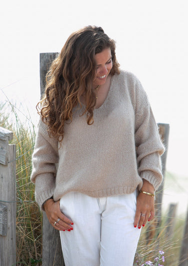 PULL FEMME AUDREY SABLE SABLE