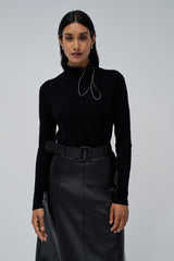 PULL FEMME NOIR NOIR