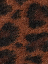 PULL FEMME FUZZY JACQUARD MARRON MARRON