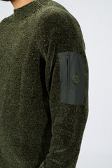 PULL HOMME JAVIER GORDONA KAKI KAKI