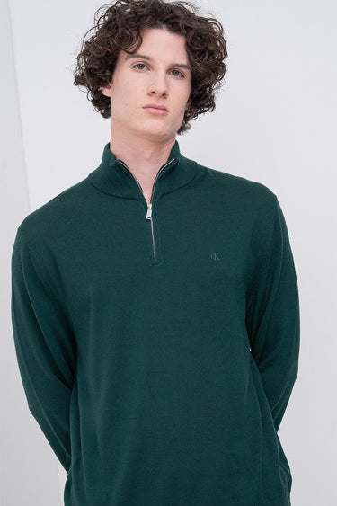 PULL HOMME VERT FONCE VERT FONCE