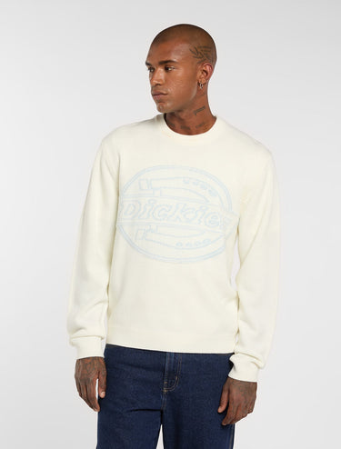 PULL HOMME UNION JACQUARD ECRU ECRU