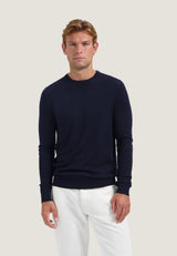 PULL HOMME DESTIN CREWNECK MARINE MARINE
