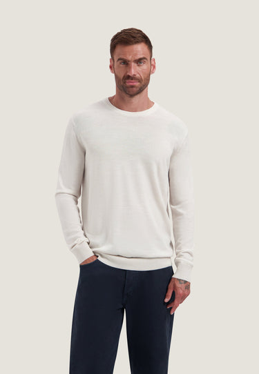 PULL HOMME DESTIN CREWNECK SILVER BIRCH SILVER BIRCH