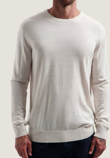 PULL HOMME DESTIN CREWNECK SILVER BIRCH SILVER BIRCH