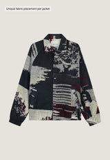 PULL HOMME SAWYER GOLF JACQUARD VERT VERT