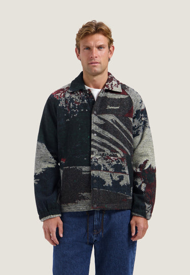 PULL HOMME SAWYER GOLF JACQUARD VERT VERT