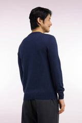 PULL HOMME EDINBUR DEMI-ZIP BLEU CHINE FONCE BLEU CHINE FONCE
