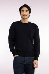 PULL HOMME EDINBUR DEMI-ZIP NOIR NOIR