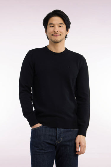 PULL HOMME EDINBUR DEMI-ZIP NOIR NOIR