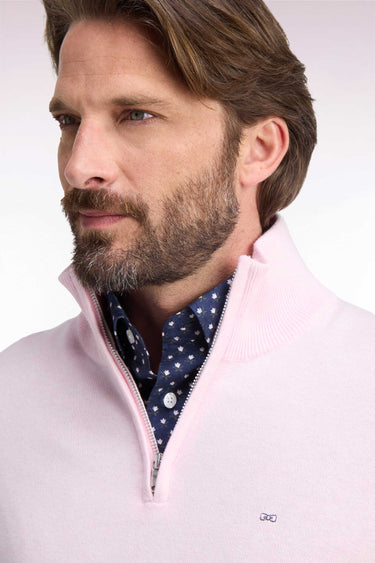 PULL HOMME EDINBUR DEMI-ZIP SMILE SMILE