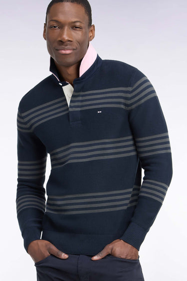 PULL HOMME MARCHER COL POLO PIRATE PIRATE