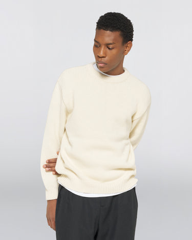 PULL HOMME ELLIS HIBIKI BLANC BLANC