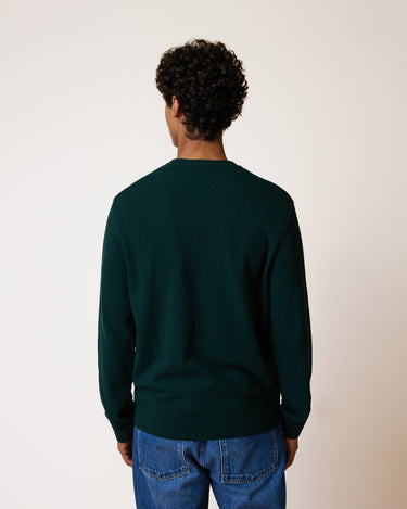 PULL HOMME MARLY KNIT VERT VERT