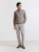PULL HOMME BACARY TAUPE TAUPE