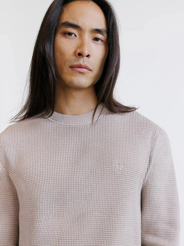 PULL HOMME BORING BEIGE BEIGE