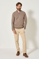 PULL HOMME ONE MARRON CLAIR MARRON CLAIR
