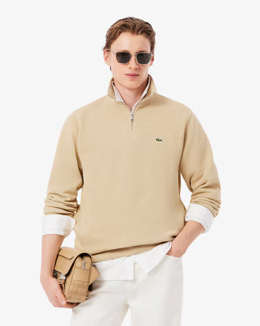 PULL HOMME 1/2 ZIP LACOSTE BEIGE 8XF BEIGE 8XF