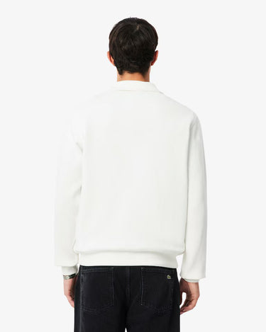 PULL HOMME 1/2 ZIP LACOSTE BLANC 70V BLANC 70V