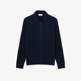 PULL HOMME AH8565 COL POLO MARINE MXQ MARINE MXQ