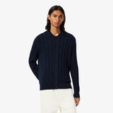 PULL HOMME AH8565 COL POLO MARINE MXQ MARINE MXQ