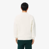 PULL HOMME AH8574 COL POLO FARINE 70V FARINE 70V