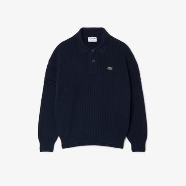 PULL HOMME AH8574 COL POLO MARINE SOMBRE MXQ MARINE SOMBRE MXQ
