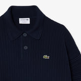 PULL HOMME AH8574 COL POLO MARINE SOMBRE MXQ MARINE SOMBRE MXQ