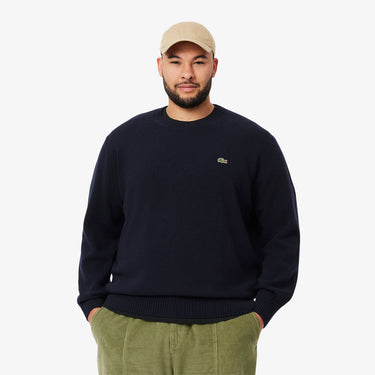 PULL HOMME COL ROND AH2916 MARINE 166 MARINE 166