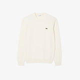 PULL HOMME COL ROND BLANC BLANC